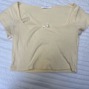 Elegant Cream Women's Top